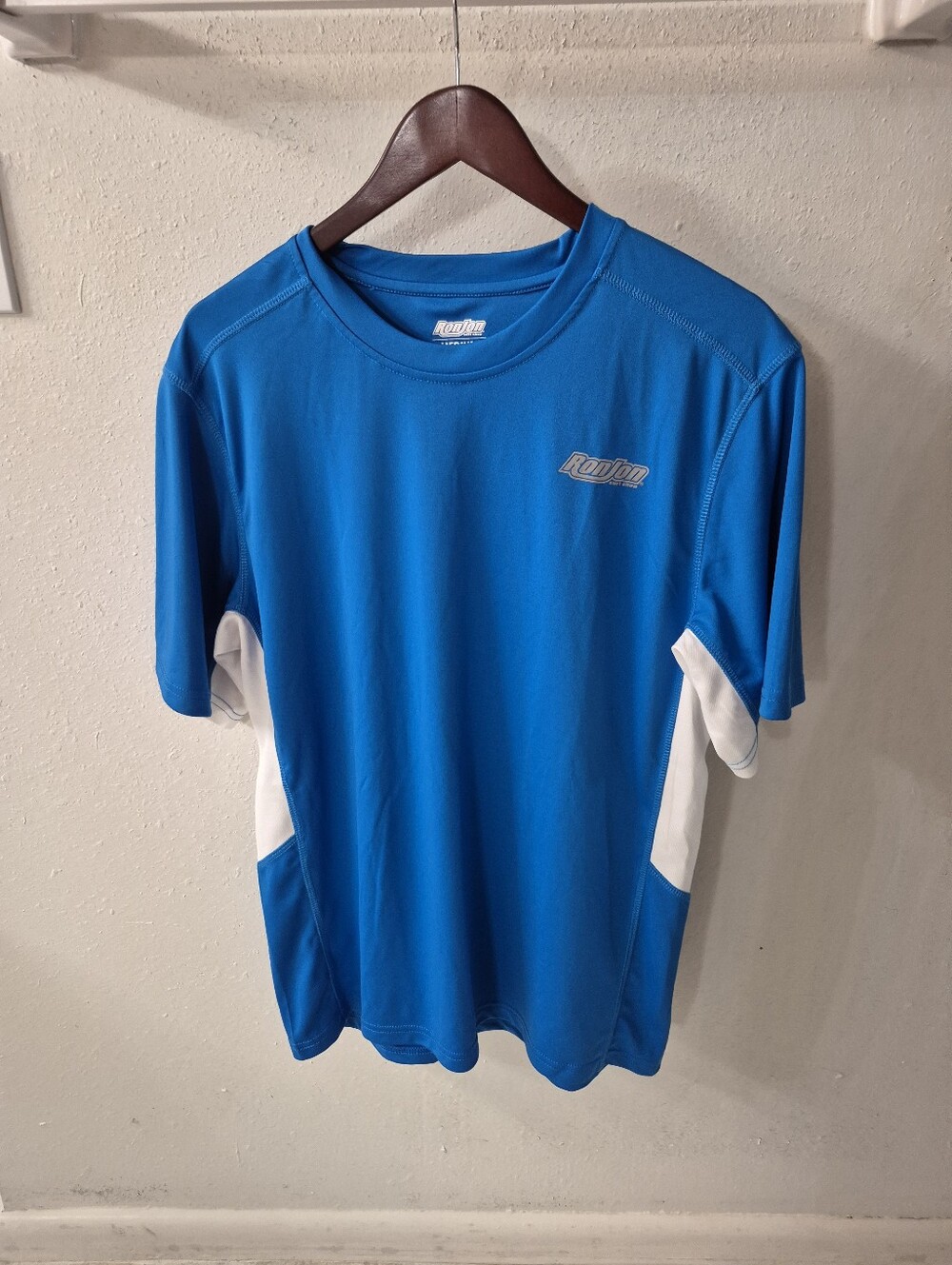 Ron Jon Blue and White Short-Sleeve Performance Tee
